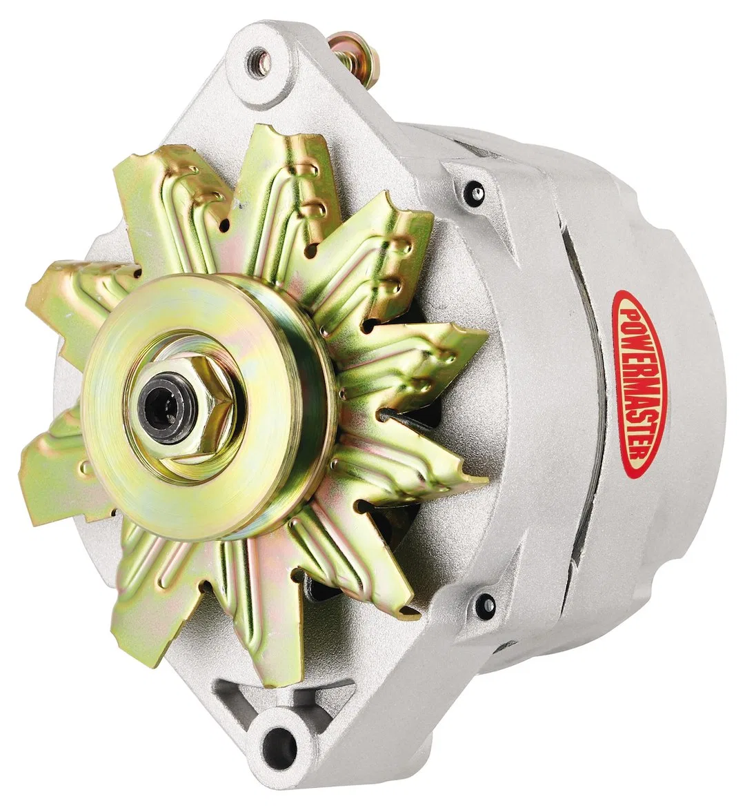 47293 – POWERMASTER Alternator/ Generator, Chevrolet/ GM 12si Style 1V-Belt Pulley 150 Amps One Or Three Wire Natural...